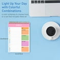 thumbnail image 6 of YIMWNYI English Notebook Daily Planner, Organizer Notepad, Productivity Booster, To-Do List Binder, Portable Scheduling & Note Taking, Undated Planner for Daily Tracking, 6 of 8