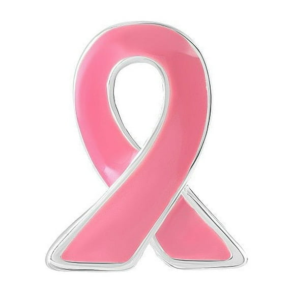 Small Pink Ribbon Lapel Pins