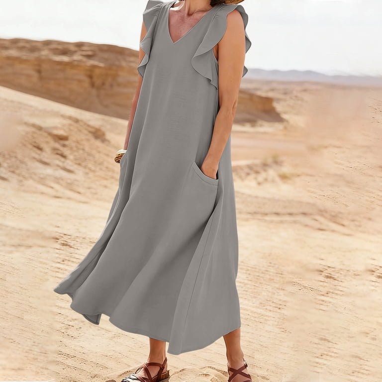 halter mother of the bride dresses Tea-Length Sleeveless Dress with Bowknot Reformation | Dresses | Size:X-Large (XL) BIN-033021-SB2 Sleeveless Shown Color
