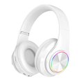 thumbnail image 2 of Latrodar Head-Mounted Foldable Headphones Wireless Bluetooth 5.0 Headset Crafted with Care Built In Microphone White 3.6x3.6 Inch Home Stuff, 2 of 3