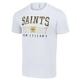 thumbnail image 2 of Men's Starter White New Orleans Saints Throwback Logo T-Shirt, 2 of 3