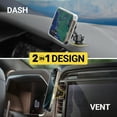 thumbnail image 4 of Scosche 360° Adjustable MagicMount MagSafe Dash / Vent Magnetic Mount Comp w/ Popsockets SMS2DV-SP1, 4 of 11