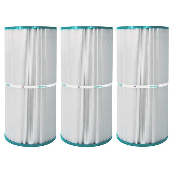 Hurricane Replacement Spa Filter Cartridge for Filbur FC-3921 and Limelight Tub, 3 Pack