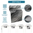 thumbnail image 7 of Table Runner Dresser Scarves 120 Inch Long, Gray and White Gradient Ombre Art Linen Dining Table Runners Geometric Abstract Wave Stripes Tabletop Scarf for Wedding Holiday Party Kitchen, 7 of 7