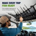 Lure Rod Travel for Car Interior, Overhead Fishing Rod Storage Rack ...
