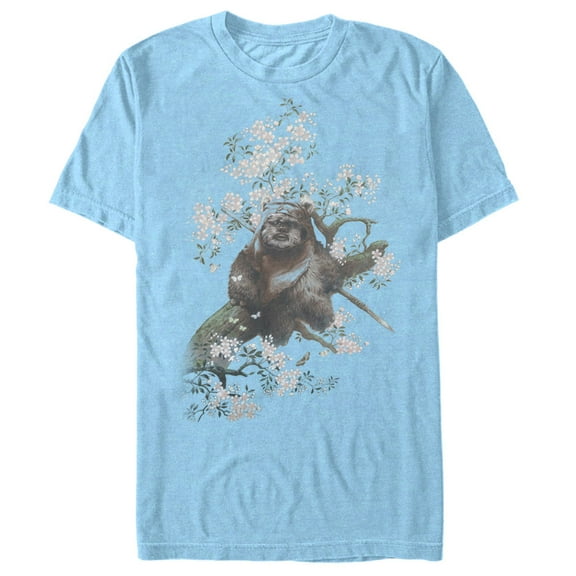 Men's Star Wars Ewok in the Flowers Graphic T-Shirt
