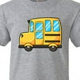 thumbnail image 4 of Inktastic Cute School Bus Youth T-Shirt, 4 of 5