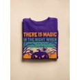 thumbnail image 3 of Pumpkins Glow By Moonlight Sweatshirt Men -Image by Shutterstock, Male XX-Large, 3 of 4