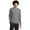 Grey Heather-PK1, variant on ST710 Exchange 1.5 Long Sleeve Crew Tee, Mens Workout Shirts