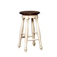 thumbnail image 1 of Bowery Hill Tabouret 24" en Blanc (Lot de 2), 1 of 2