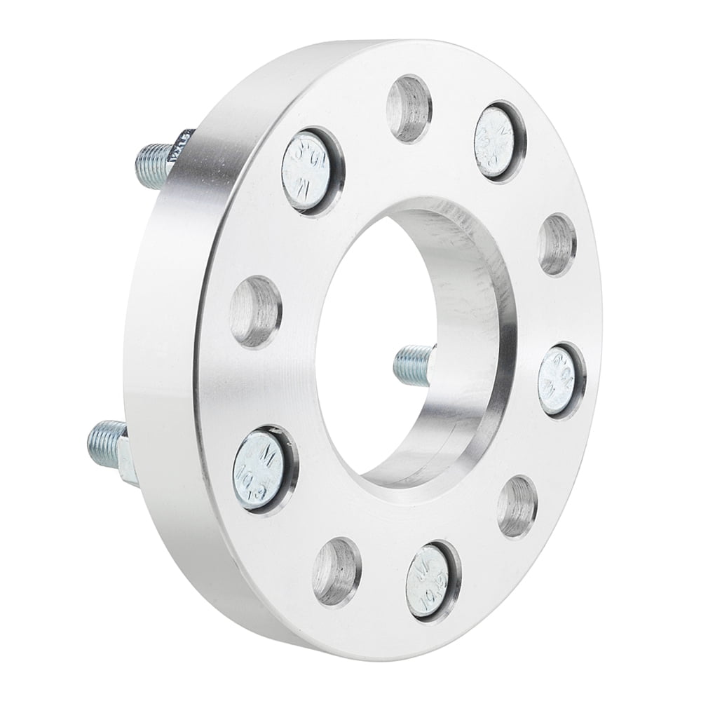 2PCS Professional Hub Centric Wheel Adapters for Chevrolet El Camino/Camaro/S10/Corvette, Silver