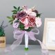 thumbnail image 4 of Minnieouse Precio asequible: flores y plantas de imitación para decoraciones de bodas y centros de para fiestas. Ropa, zapatos y accesorios Miscelánea Púrpura rosa claro 22*29, 4 of 6
