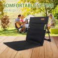 thumbnail image 3 of Silla Plegable para Acampar Silla para Acampar Al Aire Libre Picnic Playa (negro), 3 of 9
