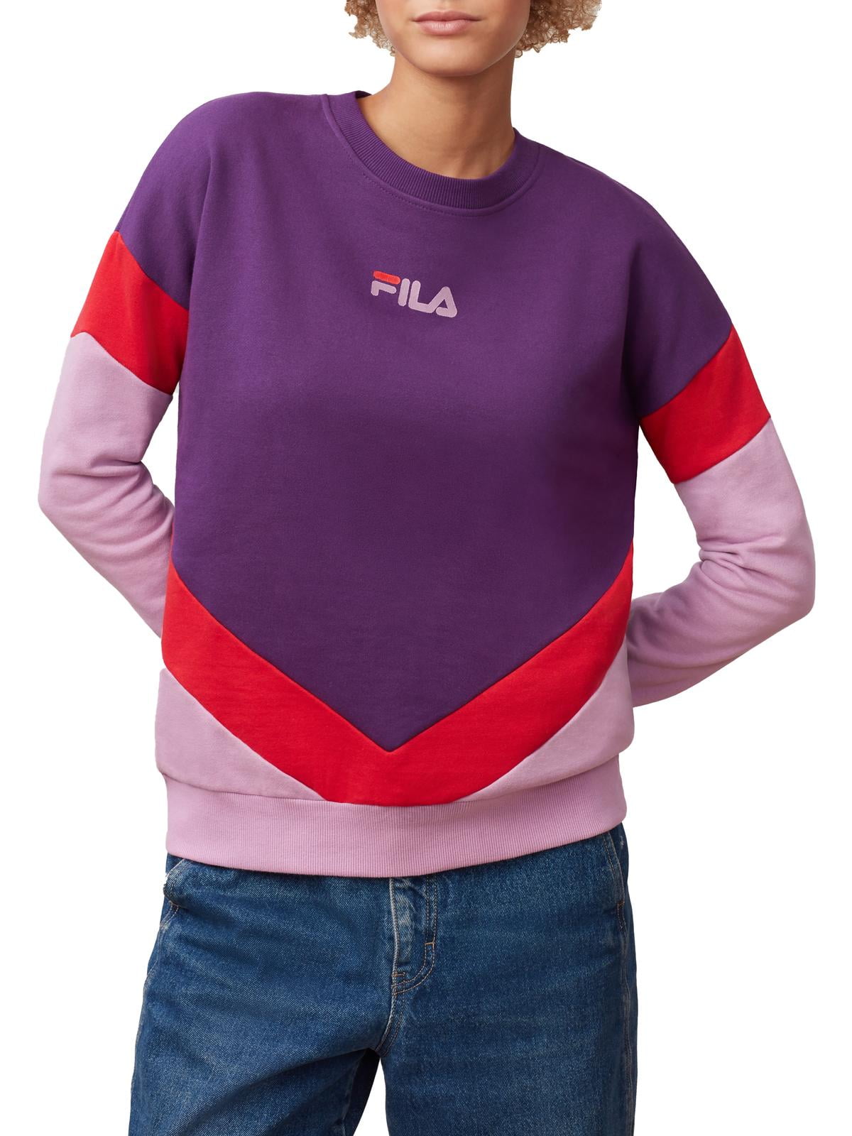 purple fila jumper