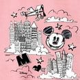 thumbnail image 2 of Disney - Mickey Mouse - Head in the Clouds - Overlooking the City - Youth Crewneck Fleece Sweatshirt, 2 of 4
