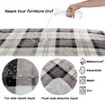 thumbnail image 2 of Pet Blanket - Reversible Waterproof Plaid Throw Protects Couch  Car And Bed From Spills Stains Or Fur Dog Cat Blankets (gray) (pack Of 2), 2 of 5