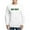 White, variant on - Big Sky Long Sleeve T Shirt - Unisex Cotton Long Sleeve T-Shirt