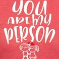 thumbnail image 3 of CafePress - You Are My Person Lovely Couple T Shirt - Womens Tri-blend T-Shirt, 3 of 4