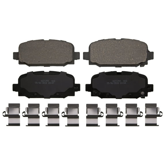 Wagner QuickStop ZD2081 Ceramic Disc Brake Pad Set Fits select: 2017-2021 JEEP COMPASS