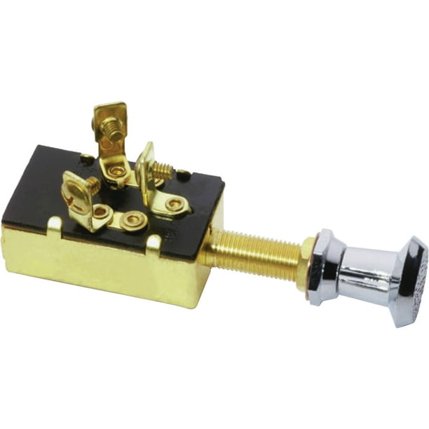 Attwood Push/Pull Switch, 3Position