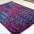 thumbnail image 4 of Ladole Rugs Pink Turquoise Blue Indoor Outdoor Area Rug Mat Carpet Runner for Living Bed room Entry way Patio Small Medium Large Long Non Slip Skid Size 3x5. 4x6, 5 x 8, 7 x 10, 9 by 12, 11 feet ft, 4 of 4