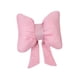thumbnail image 3 of Cojín de lino con lazo de mariposa para el cuello del coche, elegante y suave, ideal para el hogar y la oficina. rosa, 3 of 9