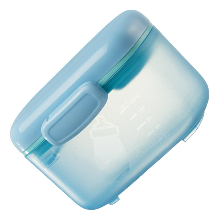 Bahemy Blue Attachable Travel Snack Container, BPA-Free Toddler