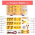 thumbnail image 3 of Kit de aprendizaje de circuitos eléctricos básicos para niños, material didáctico de física, educación, experimento DIY., 3 of 4