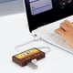 thumbnail image 5 of Concentrador USB de múltiples puertos con forma de cinta, divisor multifuncional para portátil con carga y transferencia de datos, concentrador de plástico., 5 of 7