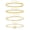 A, variant on Gold Bracelets for Women Girls, Gold Plated A-Z Letter Sets Link Chain Bracelets Stack, Lucky Clover Trendy Adjustable Bracelets Dainty Jewelry