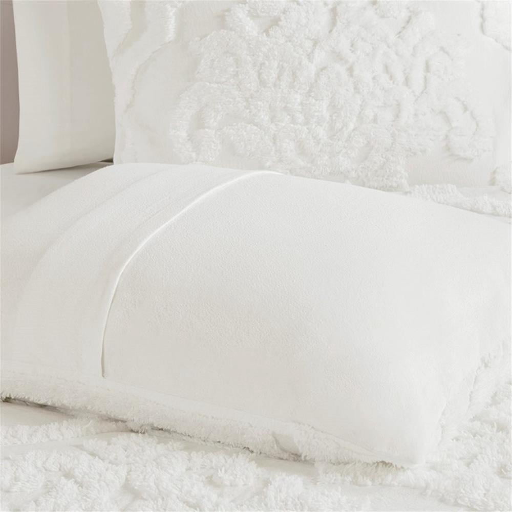 Pemberly Row 3 Piece Tufted Cotton Chenille Duvet Cover Set