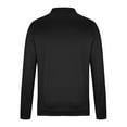 thumbnail image 3 of Blusa y camisa de manga larga con cuello alto para hombre, ropa deportiva para el hogar, pijamas, camiseta de color liso, blusa deportiva de poliéster para hombre, 3 of 4