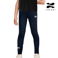 thumbnail image 2 of ZAPARI Licra Deportiva Larga Interior, Mallas Deportivas para Niños. Leggins de Compresión y Secado azul marino M, 2 of 6