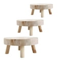 thumbnail image 1 of Remark The Annual  Model When Placing An Order Check If The Incoming Goods Are Painted. Original Wood Color 20x9 Leg Height 6CM Wooden Flower Pot Rack High Stool Flower Rack, 1 of 8
