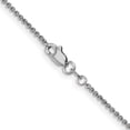 thumbnail image 3 of 14K White Gold Cable Chain Styles Necklace 1.6 mm Round 16 inch, 3 of 4