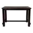 thumbnail image 4 of Furniture of America Sinuata Rustic Wood Pub Table in Antique Black, 4 of 15