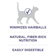 Purina ONE Plus Dry Cat Food Hairball Formula, Natural Chicken, 3.5 lb Bag