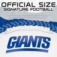thumbnail image 4 of Franklin Sports NFL New York Giants Autograph Football - Official Size White Panel Souvenir Football for Autographs + Signatures - NFL Team Fan Shop Memorabilia Football for Display, 4 of 14