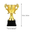 thumbnail image 3 of 2pcs Kids Competition Trophy Award Portable Plastic Trophy Prop Kids Honor Award Trophy, 3 of 8