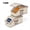 Apricot, variant on YFLXDMLYYSC Extra Large Baseball Hat Organizer – Foldable Hat Box Organizer with Clear Window, Holds 12–24 Hats for Closet Or Travel, Perfect for Seasonal Storage and Display - Apricot-2-pack
