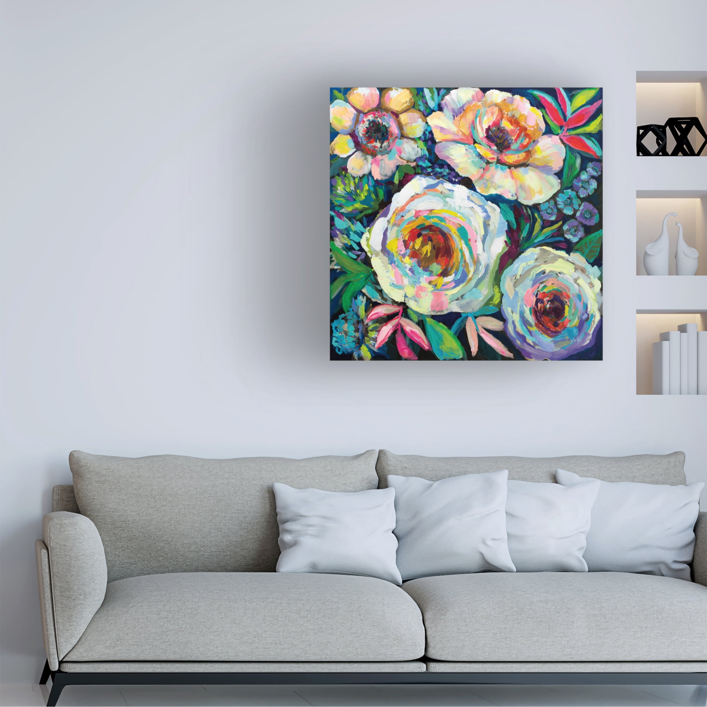 Jeanette Vertentes 'Reaching for the Sun' Canvas Art