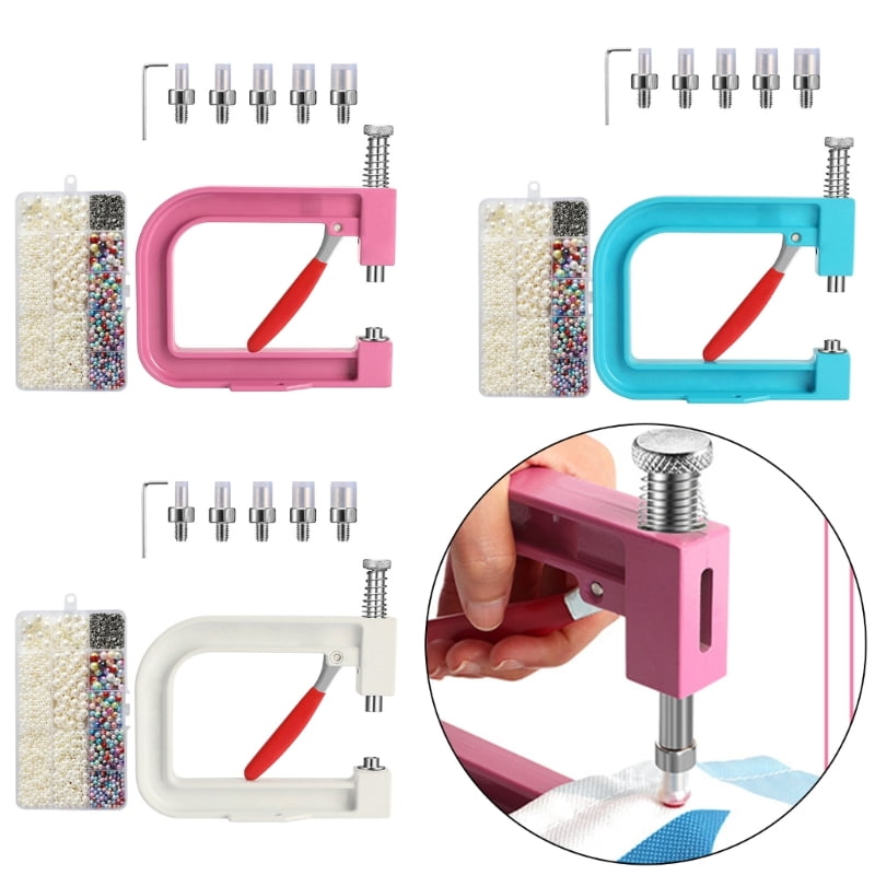 lanema Manual Bead Setting Machine Pearls Setting Machine Bead Fixing Machine For Craft Decoration And Art Projects