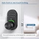 thumbnail image 3 of Cerradura de perilla de puerta inteligente con teclado, cerradura digital de entrada sin llave Yamiry con manija, perilla de código electrónico para puerta principal, fácil instalación, 3 of 5