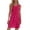 Hot Pink, variant on GJSYRH Girls Eyelet Swimsuit Cover Up Kids Casual Sleeveless Summer Beach Dress Coverups with Pockets Hot Pink XL