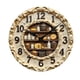 thumbnail image 1 of Reloj de pared redondo con efecto 3D, contemporáneo, para colgar en la pared Estilo D, 1 of 8