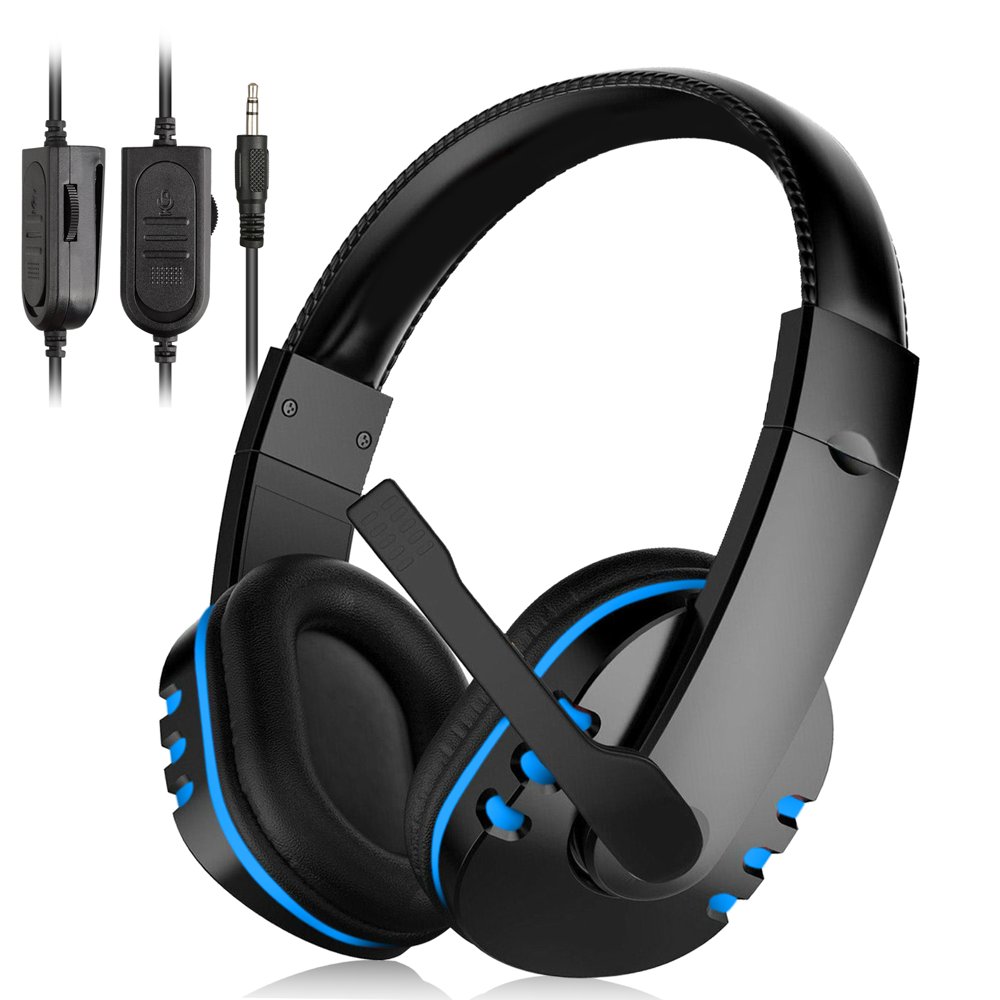TSV Stereo Gaming Headset for PC PS4 Xbox One, Noise Cancelling Over