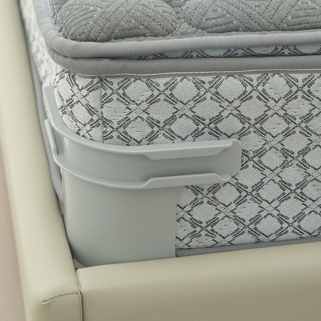 Soporte de sábana de 4 piezas Correas de sábana multifunción para el dormitorio (gris)