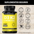 thumbnail image 3 of Suplemento Alimenticio Vitamina D3, Vitamina K2 y MCT Beyond Vitamins 180 cápsulas, 3 of 6