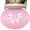 Pink, variant on Round Area Rug 6 Ft, Valentine's Day Washable Non-Slip Circle Carpet for Living Room/Bedroom, Pink Bowknot Ribbon Modern Mother's Day Low-Profile Indoor Mats Collection Rugs for Residential