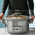 BLACK+DECKER 7Quart Digital Slow Cooker with Temperature Probe